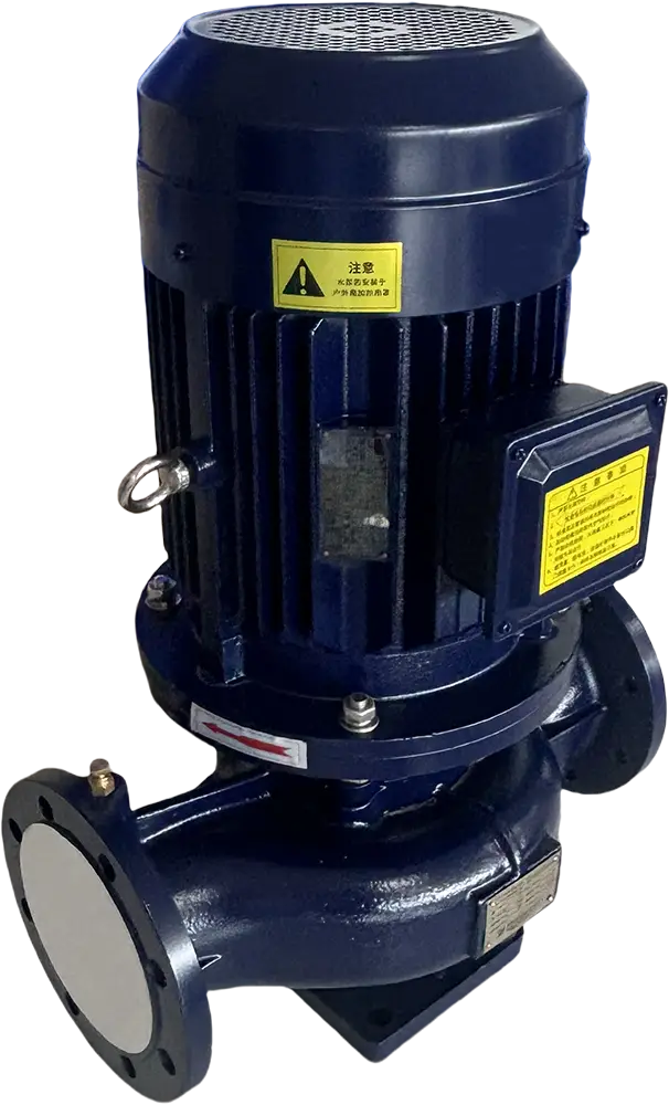单级单吸立式管道离心泵